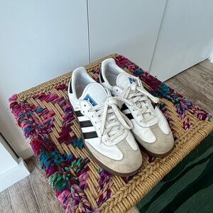 Adidas White and Gray Sneakers